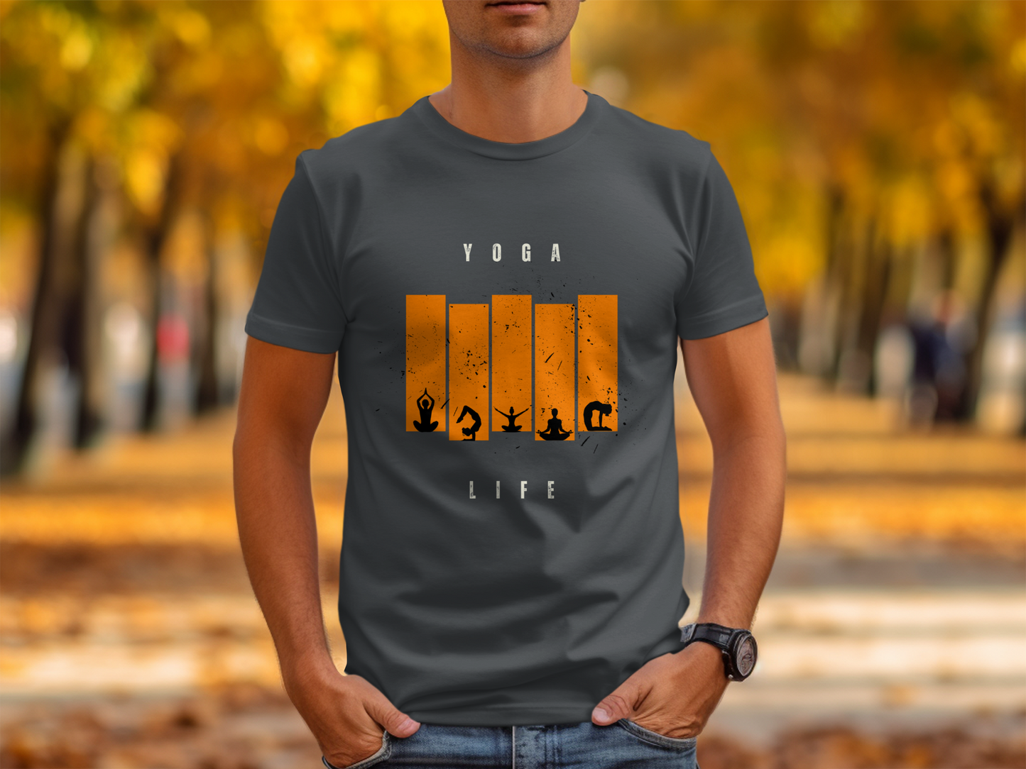 Yoga Life - Unisex Round Neck HS Classic