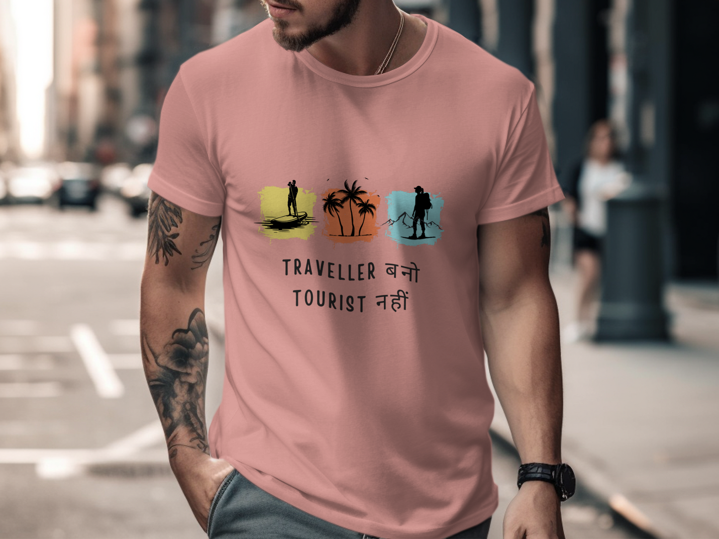 Traveler Bano - Unisex Round Neck HS Classic