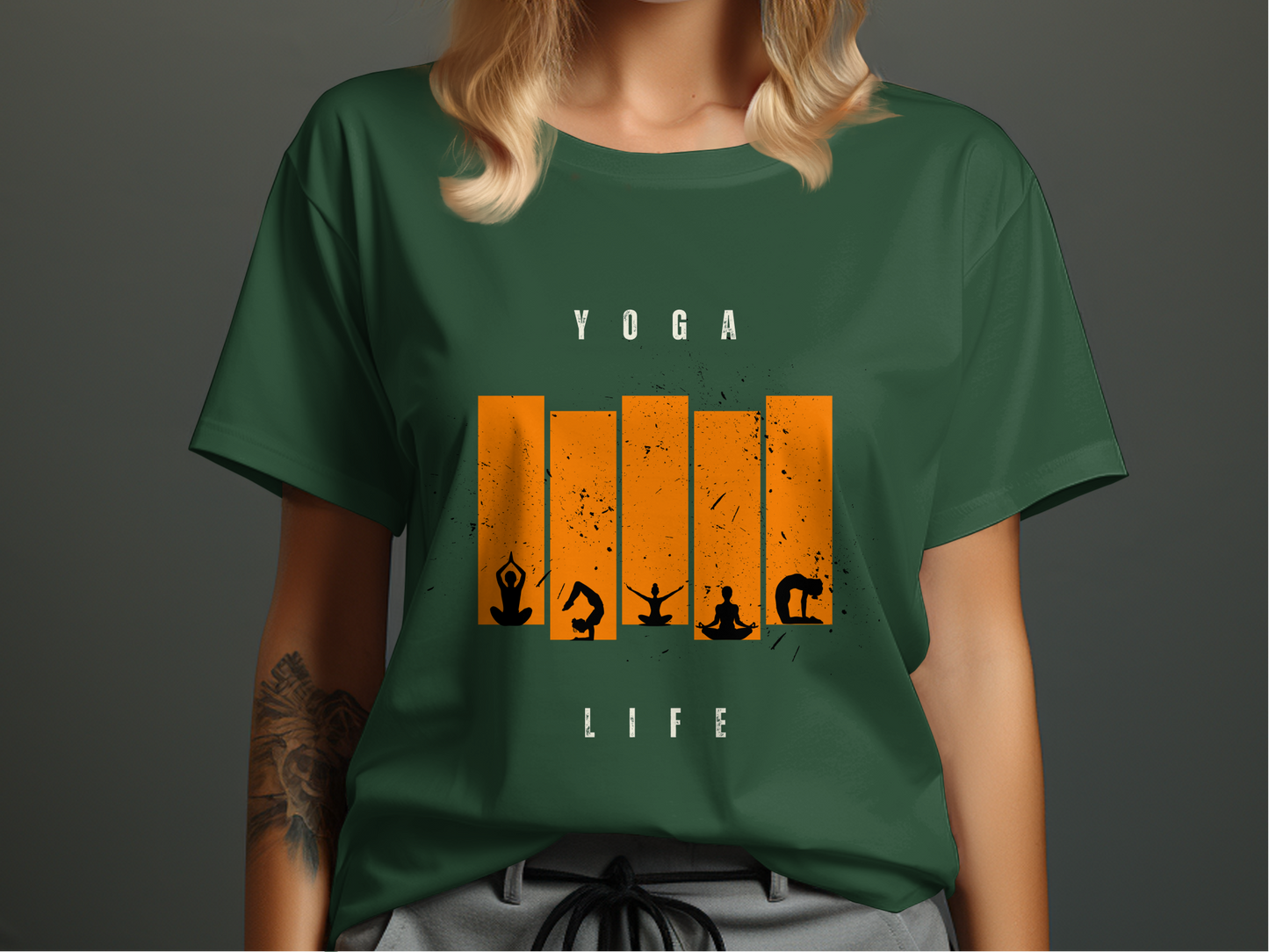 Yoga Life - Unisex Round Neck HS Classic