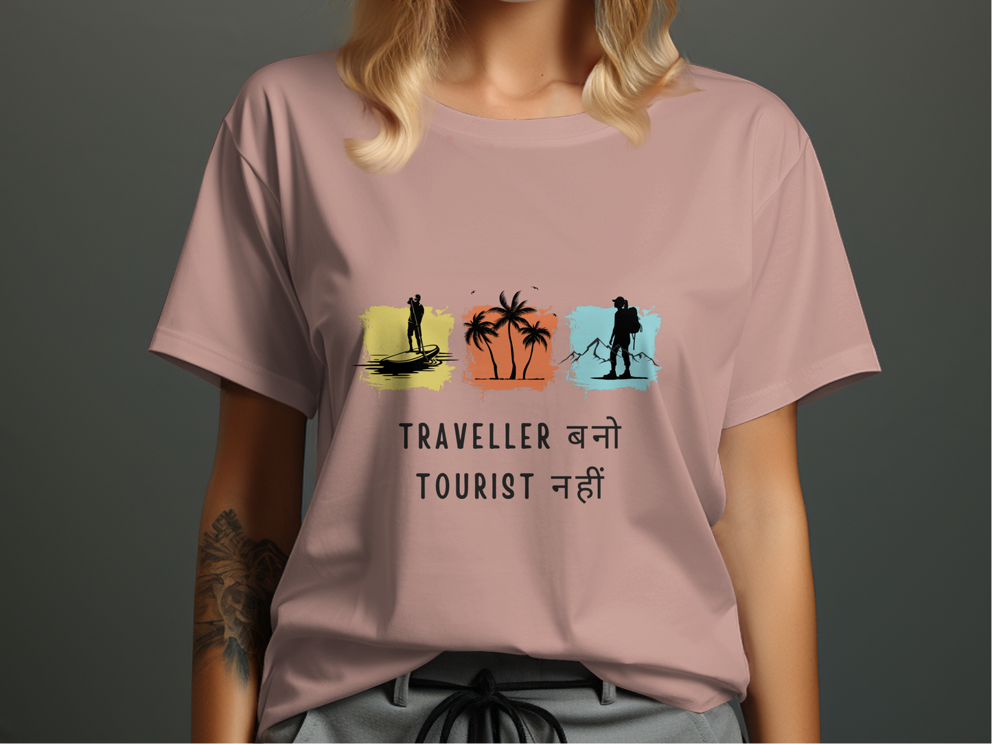 Traveler Bano - Unisex Round Neck HS Classic